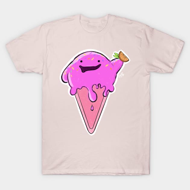 Ice cream monster T-Shirt by Pastelpandabum